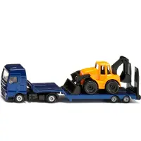 Siku Lastebil - MANN Lastebil m. Gravemaskin - 1:87 - 1761 - - OneSize - Bil