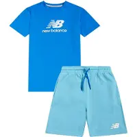 New Balance Shorts Sett - Stablet Logo - Blue Bird - - 80 - Shorts