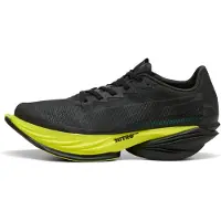 Puma x ASTON MARTIN ARAMCO F1 TEAM Fast-R NITRO Elite 3 Running Shoes Men, Shoes, Black/Lime Shimmer/Green Lux, 44