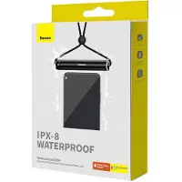 Baseus AquaGlide BS-PC030 vanntett mobildeksel - IPX8 - 7.2 - svart / gjennomsiktig