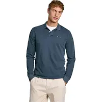 Pepe Jeans for man. PM542213 New Oliver Gd Ls navy polo shirt (XL), Casual, Long sleeve, Sustainable