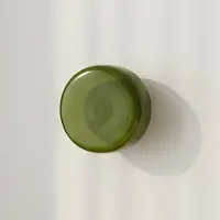 Aldex Vegglampe BonBon, grønn, Ø 16 cm, glass