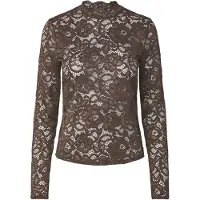 Y.A.S Yaslacey Lace Langermet Topp