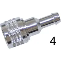 Nuova Rade Messing Brennstoffledning Hannkontakt 60 Hk Forkrommet For Suzuki/chrysler 8 Mm