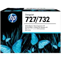 HP 727 - Matt svart, fotosort, cyan, magenta, gul, grå - skriverhode - for DesignJet T1500, T1530, T2500, T2530, T920, T930