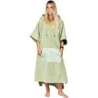 After High End Poncho grønn
