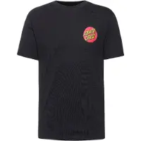 Santa Cruz Classic Dot Chest T-skjorte svart