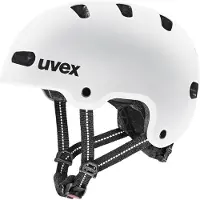 Uvex Kid 4, Sykkelhjelm, Junior, White Matt