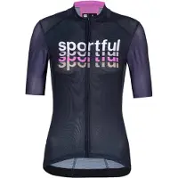 Sportful Supergiara Logo 2 Kort Ermet Trøye