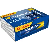 Varta BV-HE 12 AAA - Alkalisk - Sylindrisk - 1,5V - 4,45 cm - 1,05 cm (4903301112)