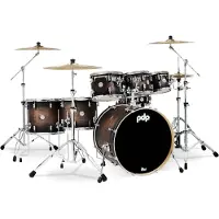PDP Concept Maple 22" 7pc Shell Pack Satin Charcoal Burst