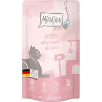 MjAMjAM Økonomipakning Quetschie Kitten 24 x 125 g - saftig kylling med lakseolje