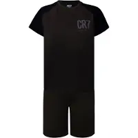 Cr7 Pysjamas - CR7 - Svart/Grønn - - 6 år (116) - 2-delt nattøy