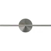 UMAGE LED-vegglampe Omni, stålfarget, bredde 54 cm, 2 lyskilder