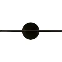 UMAGE LED-vegglampe Omni, svart, bredde 54 cm, 2 lyskilder
