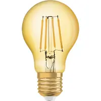 Osram Vintage 1906 - LED-filamentlyspære - form: A60 - E27 - 6.5 W (ekvivalent 55 W) - klasse F - varmt hvitt lys - 2400 K