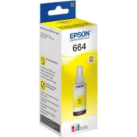 Epson T6644 - 70 ml - gul - original - blekkrefill - for EcoTank ET-14000, ET-16500, ET-2500, ET-2550, ET-2600, ET-2650, ET-3600, ET-4500, ET-4550