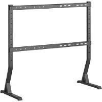 Gembird TVS-D90F-01 bordstativ til TV / TV-stativ 45-90″ med justerbar høyde / VESA kompatibelt