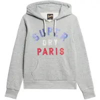 Superdry Glitter Graphic Logo Hettegenser