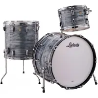 Ludwig Classic Maple 22" 3pc Fab Vintage Black Oyster