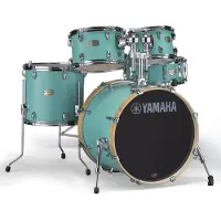 Yamaha Stage Custom Bjørk 20 5-Deler Sargpakke Matt Surf Green