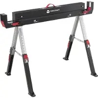 Toolcraft TO-10311630 Sammenleggbar arbeidsbenk i stål, høydejusterbar 590 kg (B x D) 1157 mm x 687 mm 9,75 kg 1 stk