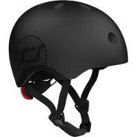 Scoot & Ride Sykkelhjelm - Svart - - 55-58 cm - Sykkelhjelm