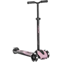 Scoot & Ride Highway Kick 5 - LED - Rose - - OneSize - Sparkehjul