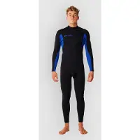Rip Curl Trad 4/3 Mm Langarmet Neopren-drakt Med Glidelås På Ryggen