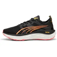 Puma ForeverRun NITRO Women's Running Shoes, Shoes, Black/Sunset Glow/Sun Stream, 42
