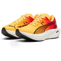 Puma Deviate NITRO 3 Running Shoes Women, Sports, Sun Stream/Sunset Glow/White, 40.5