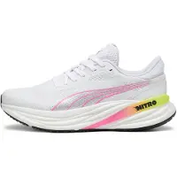 Puma Magnify NITRO 2 Women's Running Shoes, Shoes, White/Black/Poison Pink, 36