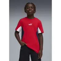Puma Essentials Block Tee Youth, Clothing, Red, 15-16Y