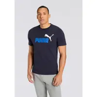 Puma Essentials 2 Colour No. 1 Logo Tee Men, Clothing, New Navy, M