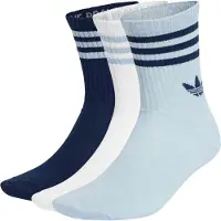 Adidas Originals Sokker - 3-pack - Wonder Blue/Natt Indigo/Hvi - - 40/42 - Sokker