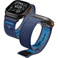 Spigen Athlex Air 2-reim for Apple-klokke (44 / 45 / 46 / 49 mm) - marineblå