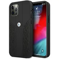 BMW Bmhcp12mrsppk Iphone 12 Pro 6.1 Leather Curve Perforate Telefondeksel