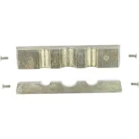 VAR Aluminium Sett Med 2 Kjever For Akselskrustikke Rp-01200