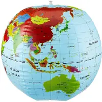 Usorteret Globe 50 cm - World, ball