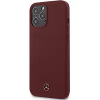 Mercedes Silikonetui for iPhone 12 Pro Max - rød