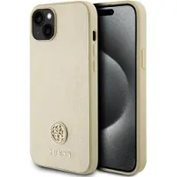 GUESS GUHCP15MPS4DGPD iPhone 15 Plus 6,7" gull/gull hardcase Strass Metal Logo