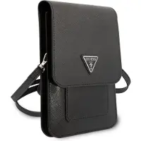 GUESS veske GUWBSATMBK svart/black Saffiano Triangle