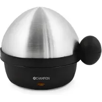 Champion Egg Cooker for 7 egg - Rustfritt stål/Svart