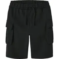 Name it Shorts - Last - Noos - NkmOllie - Svart - - 12 år (152) - Shorts