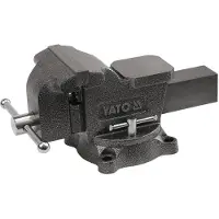 YATO YT-6502, Engineer vise, 12,5 cm, Dreie-sokkel