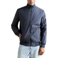 Ecoalf for man. MCMGAJKJAIME0050W25-161 Jacket Jaime navy (M), Casual, Recycled Polister, Sustainable