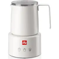 Illy 22984, Automatisk melkeskummer/varmer, Hvit, Rustfritt stål, 250 ml, Varm & Kald, Berøringskontroll
