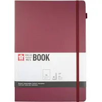 Sakura linjert hard cover notatbok A4 Mulberry