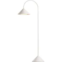 Frandsen LED-batteridrevet gulvlampe Grasp, hvit, høyde 72 cm, metall