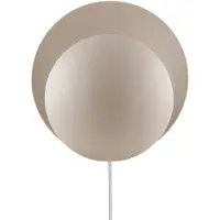 Globen Lighting vegglampe ORBIT, beige, Ø 30 cm